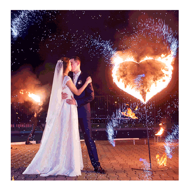 Организация пиротехнического шоу на свадьбу  Северо-Курильск | severo-kurilsk.salutsklad.ru