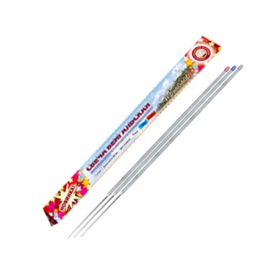 Триколор 300 мм. Бенгальские огни цветные купить в Северо-Курильске | severo-kurilsk.salutsklad.ru