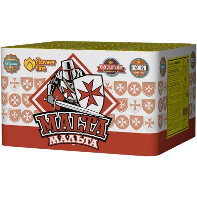 Мальта Батарея салютов купить в Северо-Курильске | severo-kurilsk.salutsklad.ru