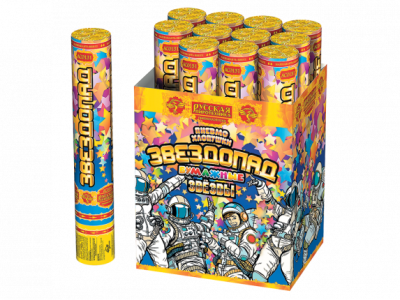 Звездопад 30 Пневматическая хлопушка купить в Северо-Курильске | severo-kurilsk.salutsklad.ru