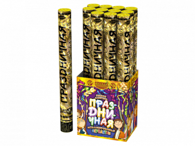 Праздничная 50 Пневматическая хлопушка купить в Северо-Курильске | severo-kurilsk.salutsklad.ru