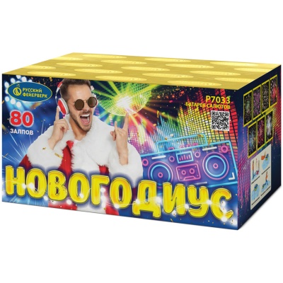 Новогодиус Фейерверк купить в Северо-Курильске | severo-kurilsk.salutsklad.ru