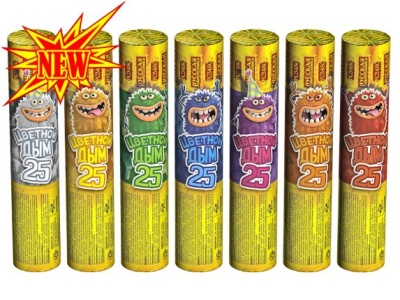 Цветной дым 25 Цветной дым купить в Северо-Курильске | severo-kurilsk.salutsklad.ru